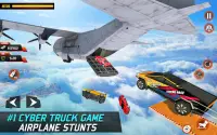 CyberTruck Stunt Driving 2020: Driving Games Screen Shot 2