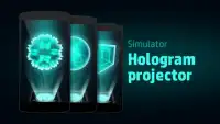 Holograma proyector Simulador Screen Shot 1