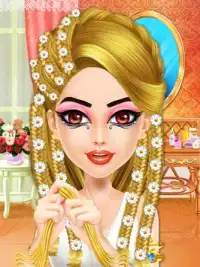 Egypt Princess Braids-Girls Hair Salon Games Screen Shot 9