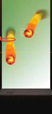 Fire Tap Dunk BasketBall Game Screen Shot 2