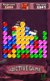 Edad de Piedra Bubble Popper Screen Shot 3