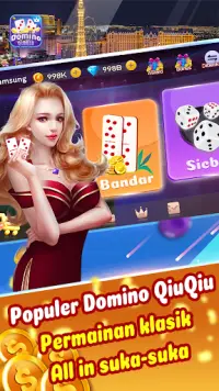 Domino QIUQIU-Luxy Domino&Poker Game Screen Shot 3