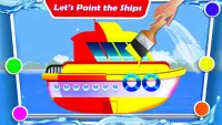 Mencuci kapal & memperbaikinya: Permainan mekanik Screen Shot 3