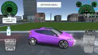 Purple Car Driving Screen Shot 1