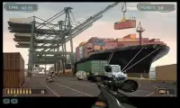 Dock Sniper Shooting Screen Shot 1
