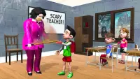 Scary Teacher Horror Escape 3D Screen Shot 0