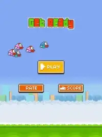 Flappy Remake 2017 - Winter Bird Game Screen Shot 4