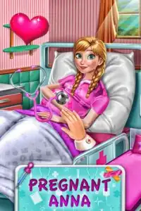Ice Princess Pregnant Mommy Newborn Baby Screen Shot 0