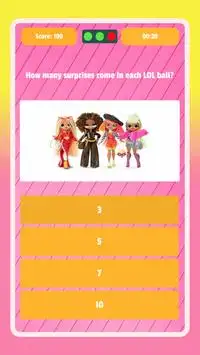 Play LOL Dolls Collections Quiz Screen Shot 3