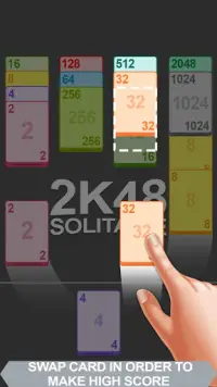 2K48 Solitaire Screen Shot 1