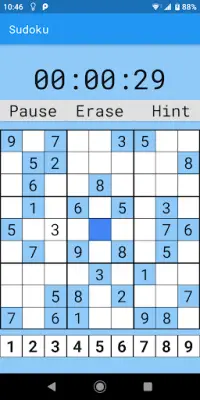 Free Sudoku Screen Shot 1