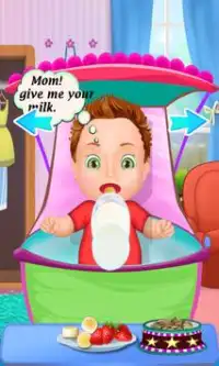 Newborn Talking Baby Screen Shot 5