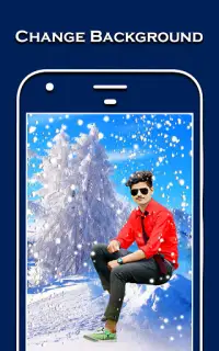 Snowfall photo editor: frames Screen Shot 4