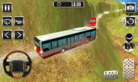 Bus Climb Hill 3D - mountain climbing game Screen Shot 1