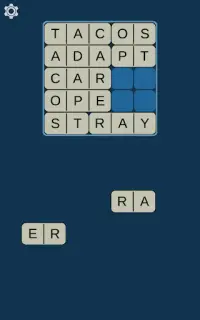 Five Words - A Word Matrix Puzzle Game Screen Shot 1