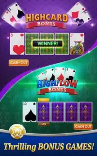 Video Poker: Royal Flush Screen Shot 3