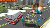 samochód strażacki jeżdżący 3D Screen Shot 7