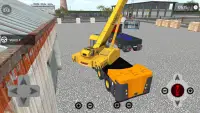 Truck Crane at Dozer Simulation Screen Shot 2