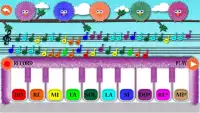 Kids Educational Piano Colorful Keyboard Learning Screen Shot 2