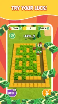 Lucky Mower - Build Farm and Earn Your Reward Screen Shot 1