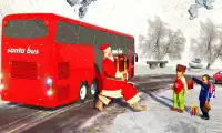 Подарочный автобус Santa Offroad Sim 2018 Screen Shot 1