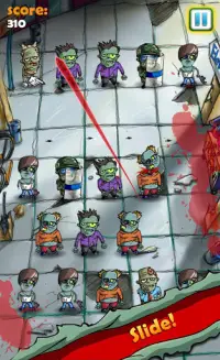 Zombies: Smash & Slide Screen Shot 10