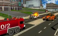 Xe cứu hỏa thực sự xe tải: xe tải siêu xe Screen Shot 14