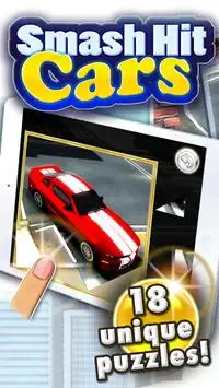 Smash Hit Cars 3D kids puzzles Screen Shot 0