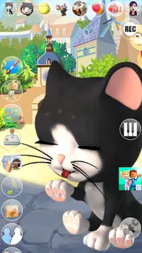 Talking Cat and Dog Kids Games Screen Shot 1