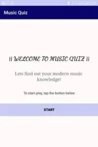 Music Quiz Screen Shot 0
