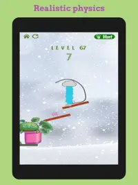 Flower Rescue: Great physics-based puzzle game Screen Shot 13