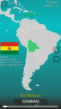 Dünya Haritası Sınav Screen Shot 0