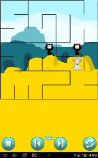 Cat and Mouse Maze Puzzle Screen Shot 2