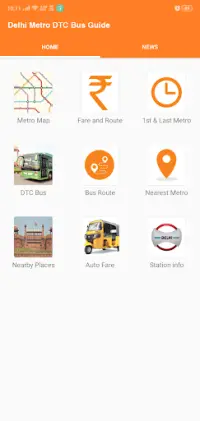 Delhi Metro Map,Route, DTC Bus Screen Shot 0