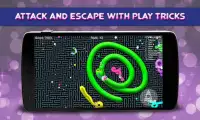 Crawl Worms: Trò chơi rắn miễn phí Screen Shot 2