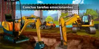 Escavadora Guindaste | Simulador Construção Screen Shot 2