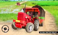 Tractor Trolley Simulator Cargo 3D Tractor Drive Screen Shot 0