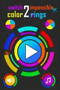 switch 2 impossible color rings : Tapping games 👍 Screen Shot 0