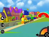 3D đồ chơi xe lửa trò chơi Screen Shot 7