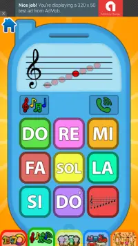 Bebê telefone free jogo Screen Shot 1