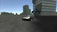 Flying Police Car Simulator 3D Screen Shot 3