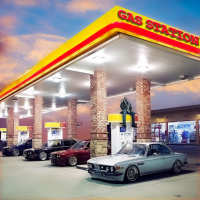 Gas station car parking 3D: Car Driving simulator