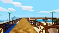 New Craft World Exploration Building Seaside Game Screen Shot 0