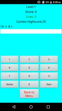 Math Master - Beginner Math Screen Shot 0