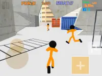 Stickman Prison: Counter Assault Screen Shot 16