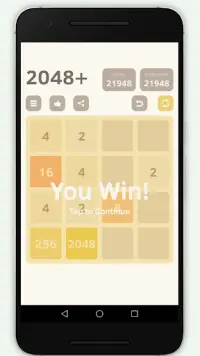 2048 (Gratis advertenties) Screen Shot 3