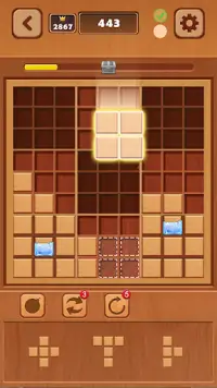 Wood Sudoku- Block Puzzle Game Screen Shot 1