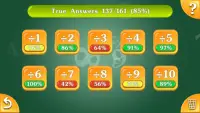 Tables de multiplication et de division. Formation Screen Shot 4