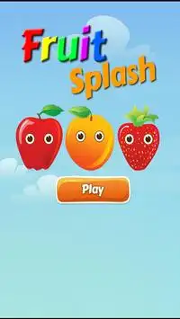 Fruit splash matching Screen Shot 2