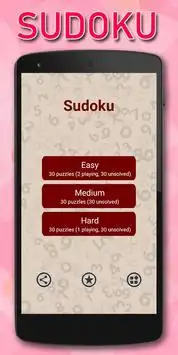 Sudoku Game Screen Shot 0
